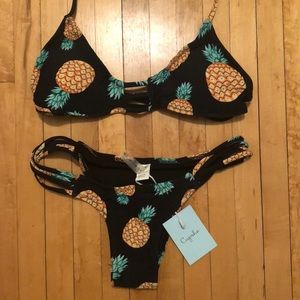Cupshe Pineapple swimsuit